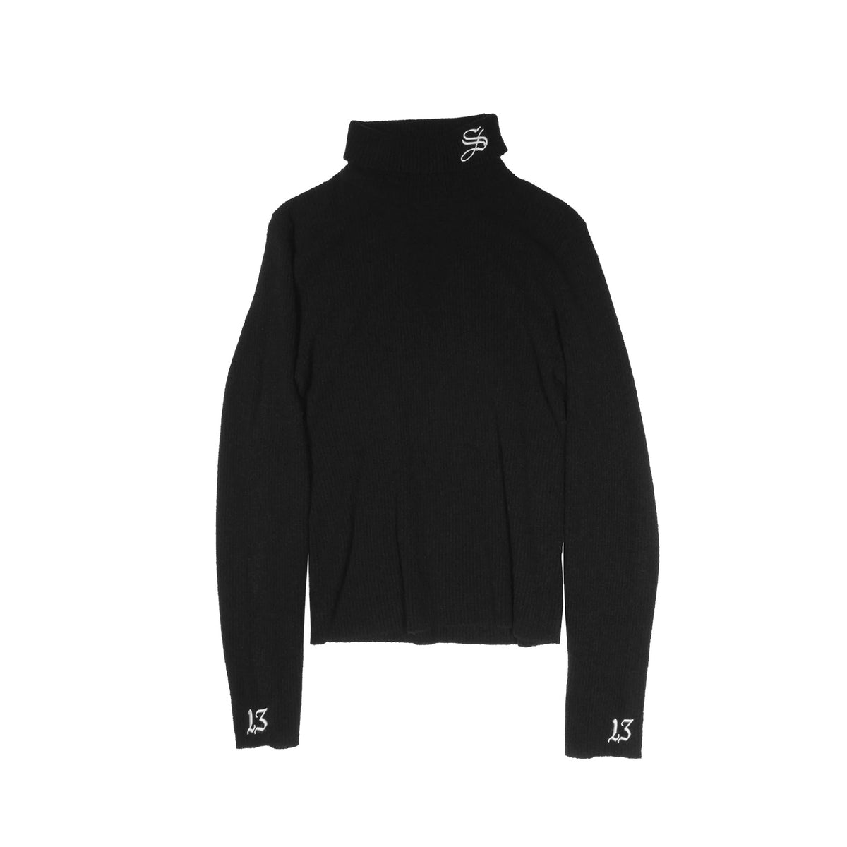 1313 SELAH / 1313 TURTLENECK RIB BLACK