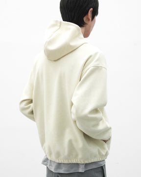 JEONGLI / HOODIE HYBRID WOOL YELLOW