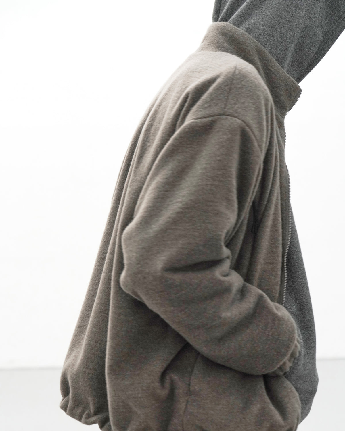 JEONGLI / RIVER RIVERSIBLE BLOUSON BROWN