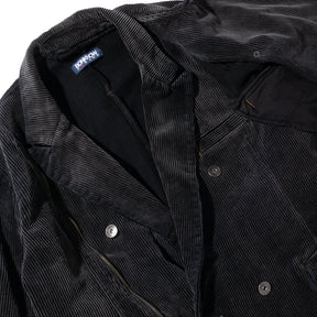 BONKNOW FREAKS / Faded Corduroy W Tailor&Riders Docking Jacket BLACK