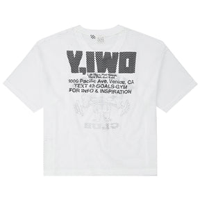 Y,IWO / Big Boy Club Mesh Box Tee WHITE