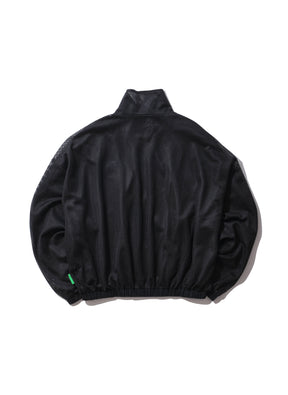 WILLY CHAVARRIA / FULL ZIP JACKET MESH WILLY BLACK