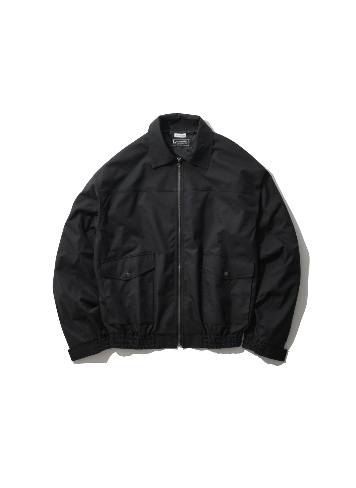 WILLY CHAVARRIA / ZIP UP BLOUSON RECYCTEX WILLY BLACK