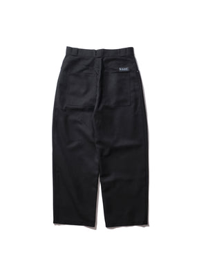 WILLY CHAVARRIA / STRAIGHT WIDE PANTS WILLY BLACK