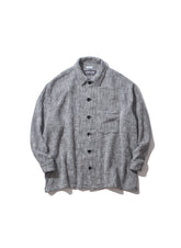 <span style="color: #f50b0b;">Last One</span> WILLY CHAVARRIA / TWEED SHIRT WHITE PLAID