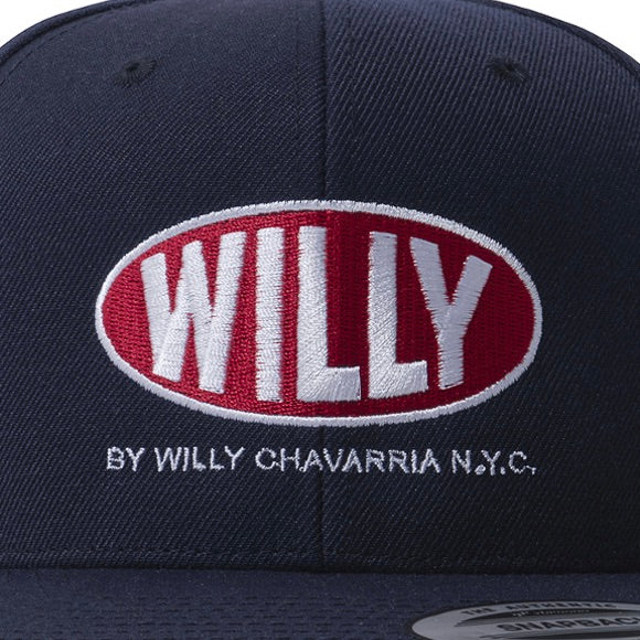 <span style="color: #f50b0b;">Last One</span> WILLY CHAVARRIA / WILLY LOGO CAP 1 DARK NAVY