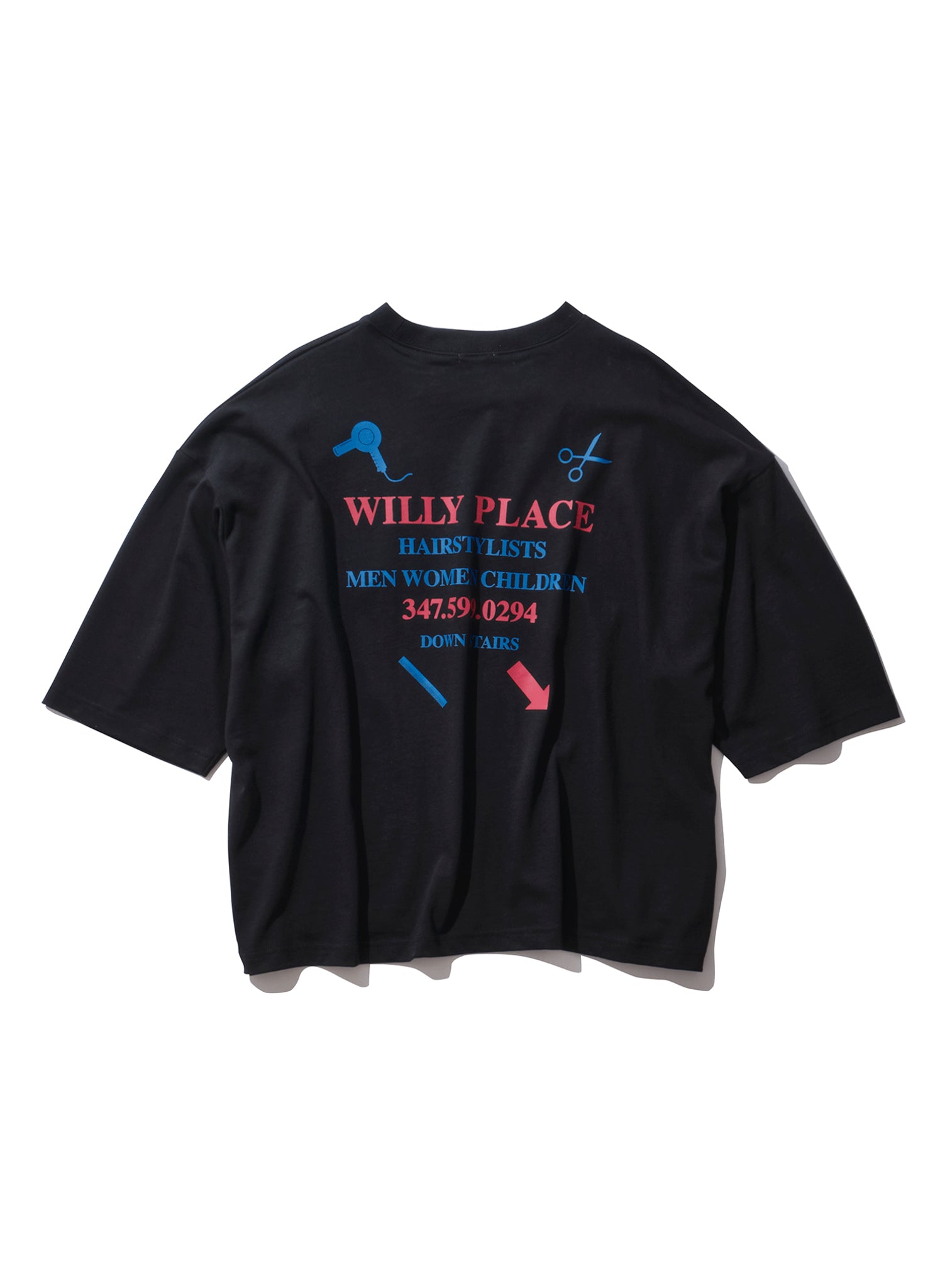 WILLY CHAVARRIA / WILLY BARBERSHOP POCKET T WILLY BLACK