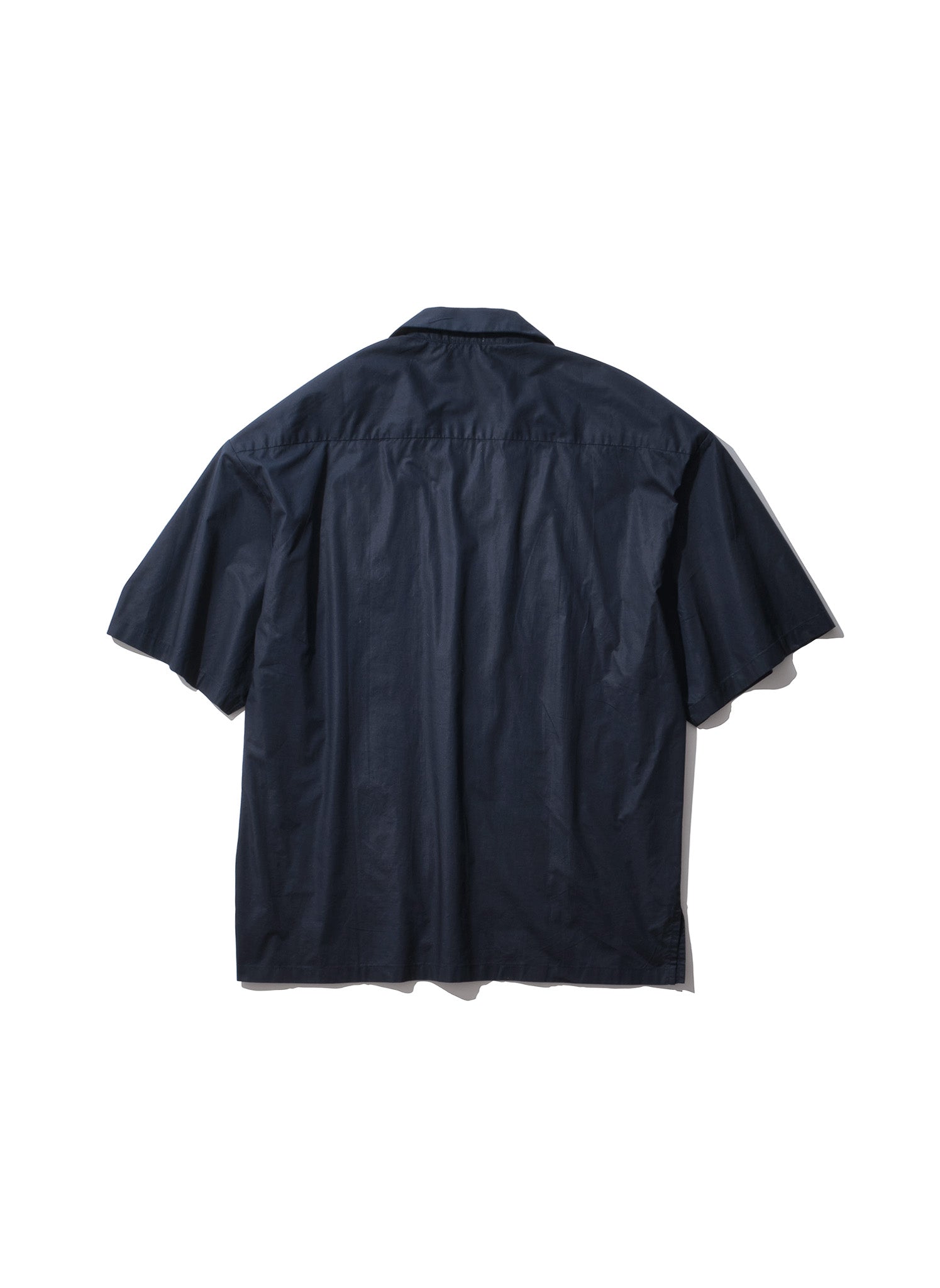 <span style="color: #f50b0b;">Last One</span> WILLY CHAVARRIA / DRESS PLEATED SHIRT DARK NAVY