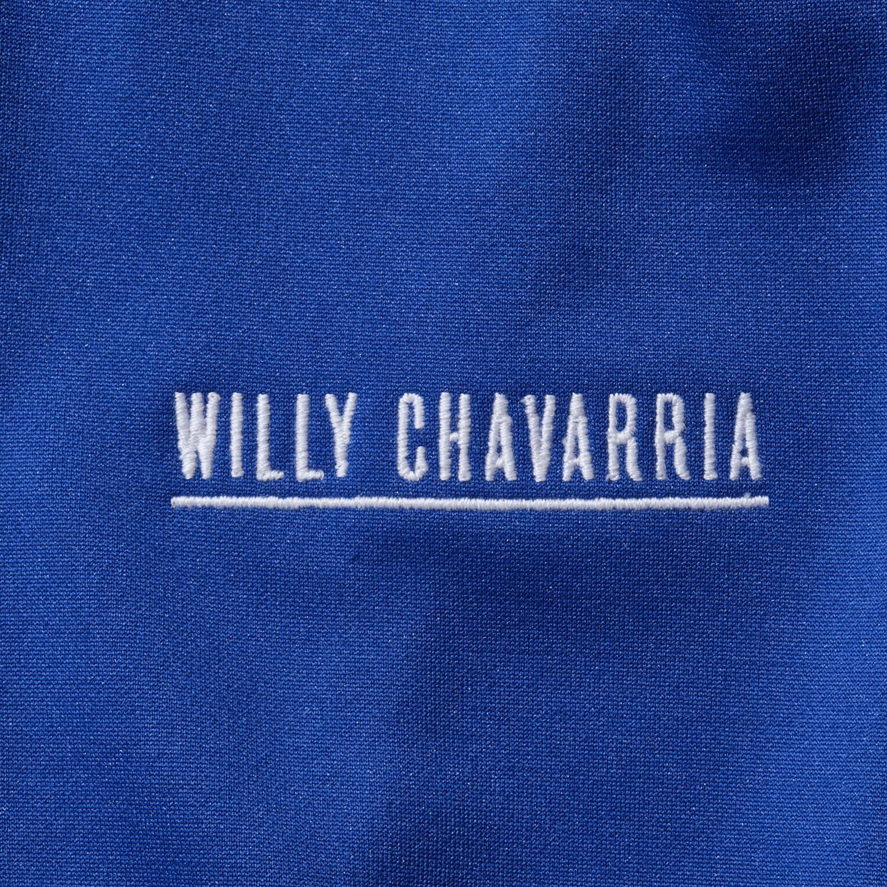 WILLY CHAVARRIA / WARRIOR BOMBER TRACK JACKET 24SS SODALITE BLUE
