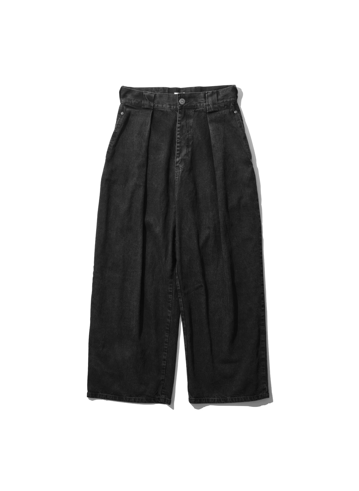 WILLY CHAVARRIA / SILVERLAKE TUCK JEAN WASHED BLACK