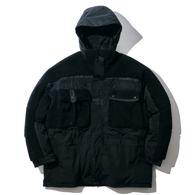 Last One INTODUSK / MONSTER PUFFER JACKET BLACK