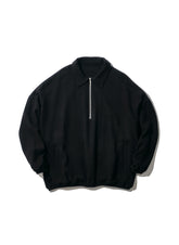 INTODUSK / ECHO HALF ZIP BLACK