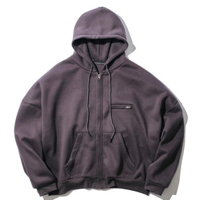 INTODUSK / FULL ZIP HOODIE AFTER DARK