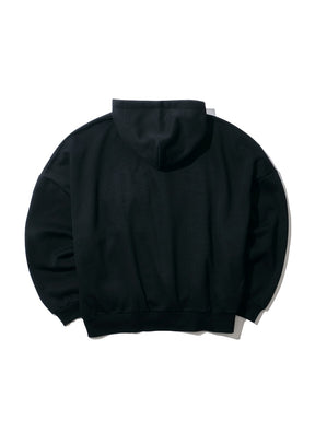 INTODUSK / FULL ZIP HOODIE BLACK