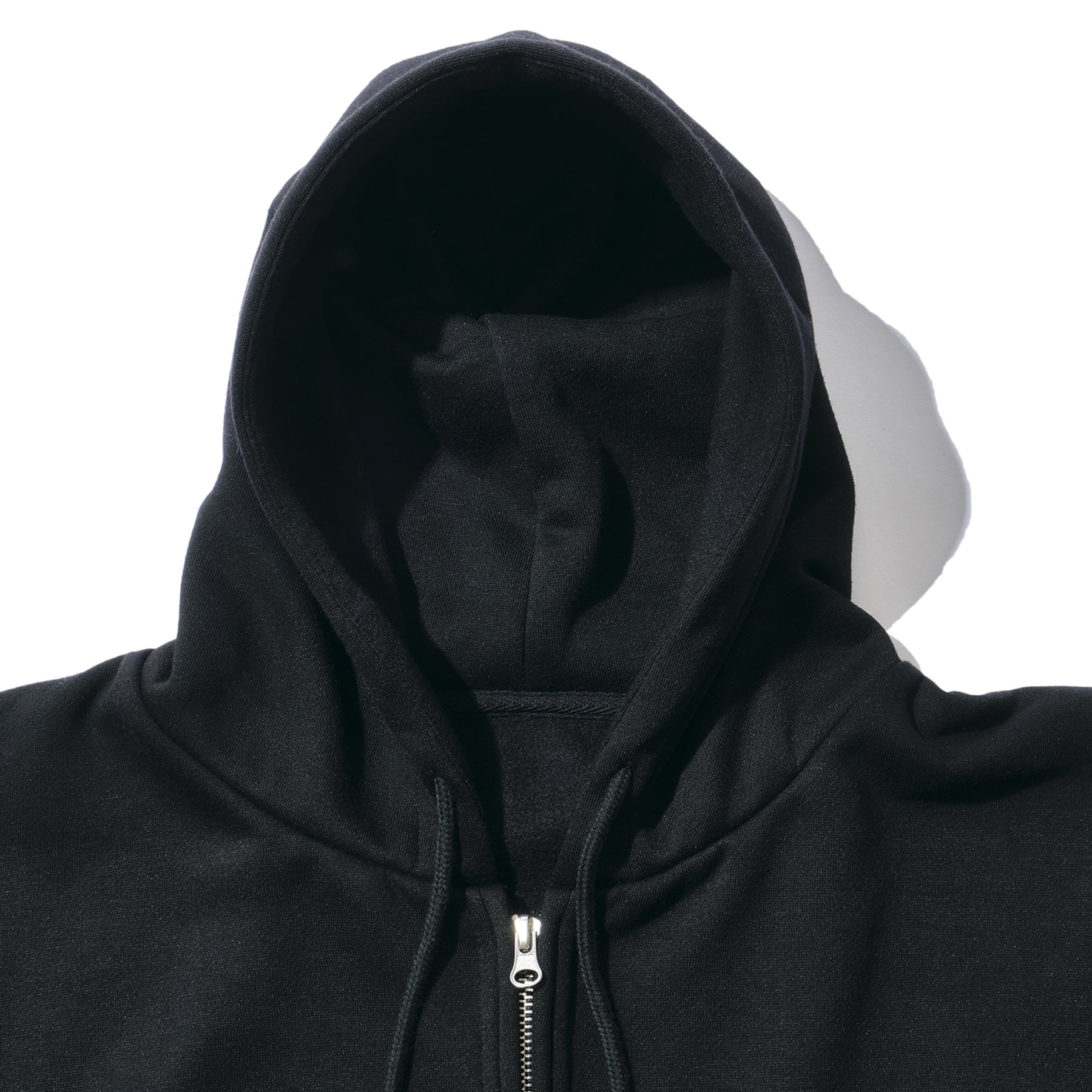 INTODUSK / FULL ZIP HOODIE BLACK