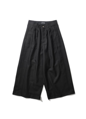 INTODUSK / CLOAK TROUSERS PITCH BLACK