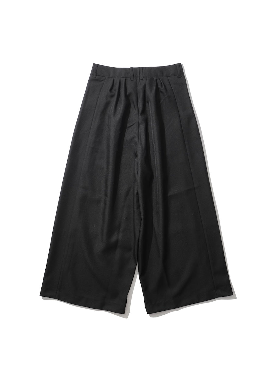 INTODUSK / CLOAK TROUSERS PITCH BLACK