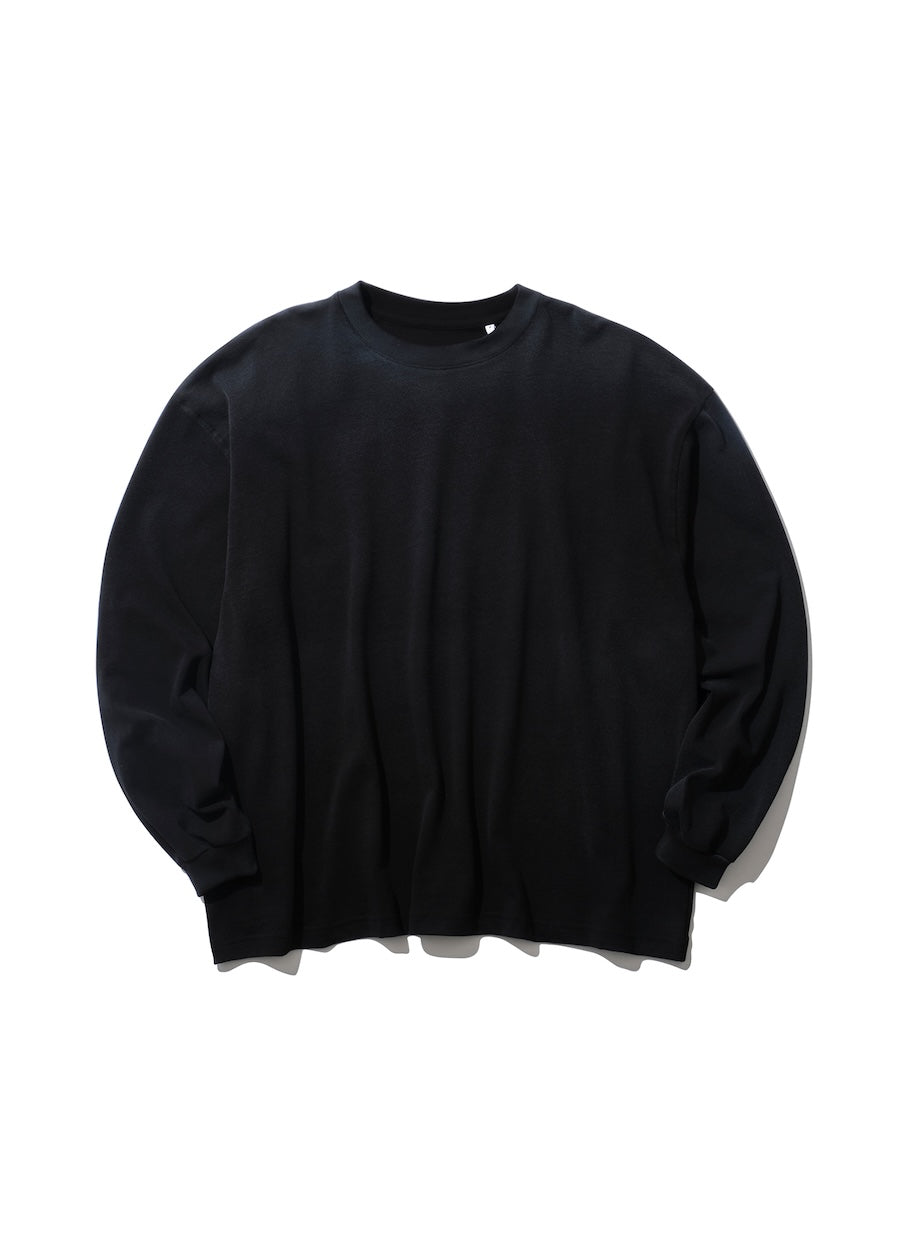 INTODUSK / OVERSIZED LS TEE CHEMICAL BLACK