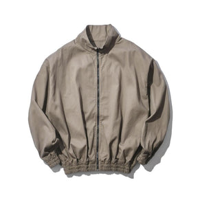 INTODUSK / CHINOS TRACK JACKET CHALK