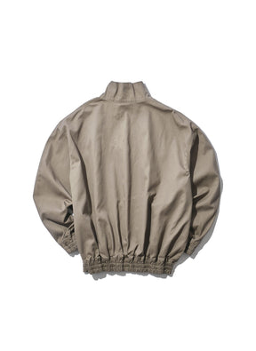 INTODUSK / CHINOS TRACK JACKET CHALK