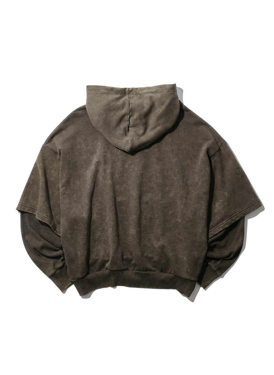 INTODUSK / SWAMP HOODIE BROWN MIST