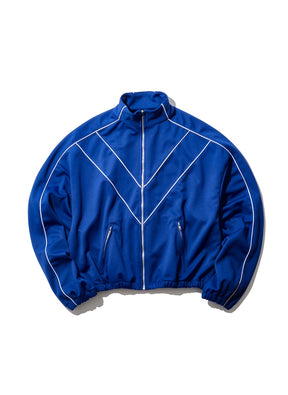 INTODUSK / BOMBER TRACK JACKET SODALITE BLUE