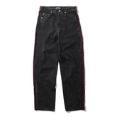 INTODUSK / DETERIORATE JEAN WASHED BLACK