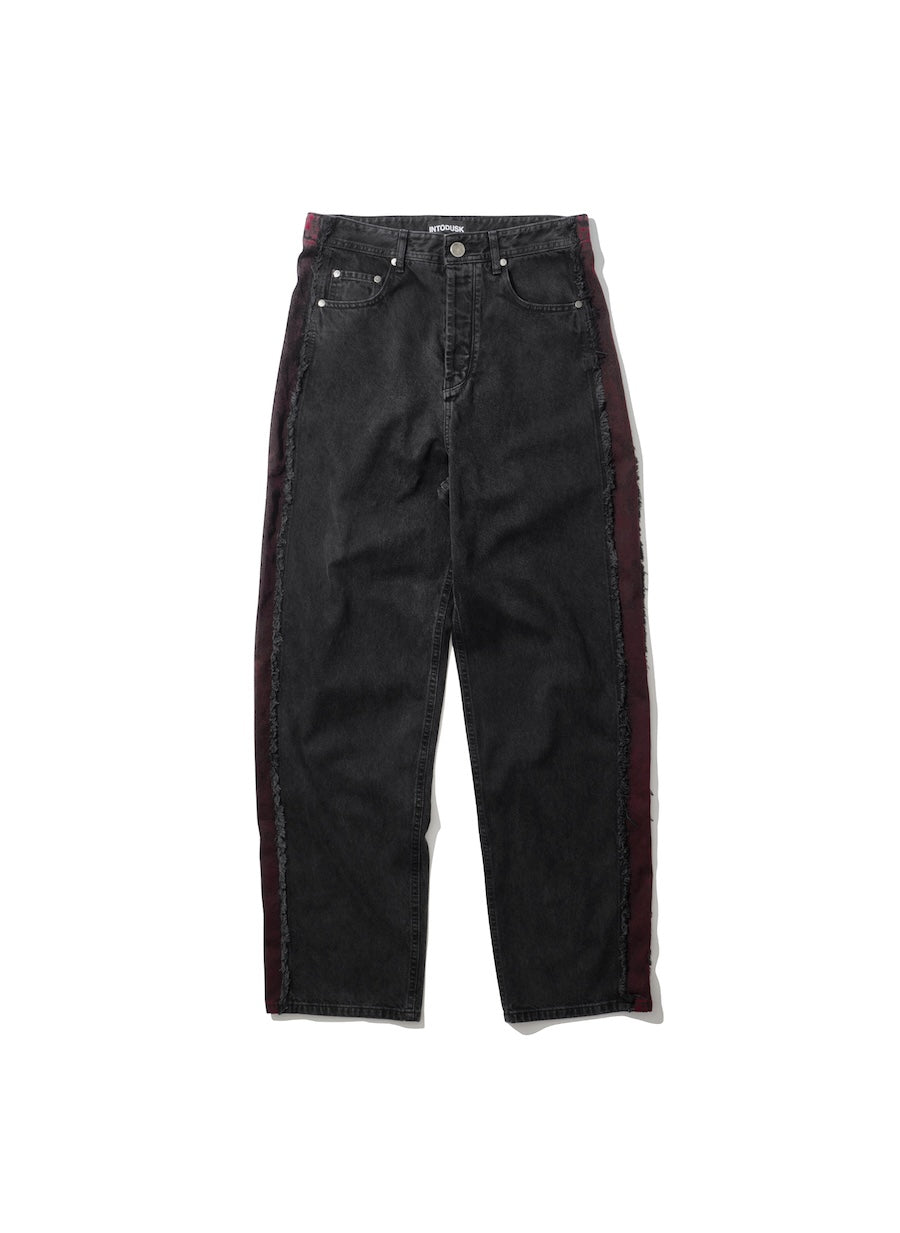 INTODUSK / DETERIORATE JEAN WASHED BLACK