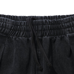 INTODUSK / EDGE DRAWSTRING PANT WASHED BLACK