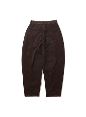 INTODUSK / EDGE REINFORCED JEAN WASHED BROWN