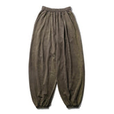 INTODUSK / GATHER DRAWSTRING SWEAT PANT BROWN MIST