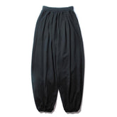 INTODUSK / GATHER DRAWSTRING SWEAT PANT CHEMICAL BLACK