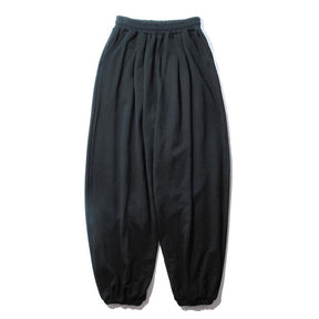 INTODUSK / GATHER DRAWSTRING SWEAT PANT CHEMICAL BLACK