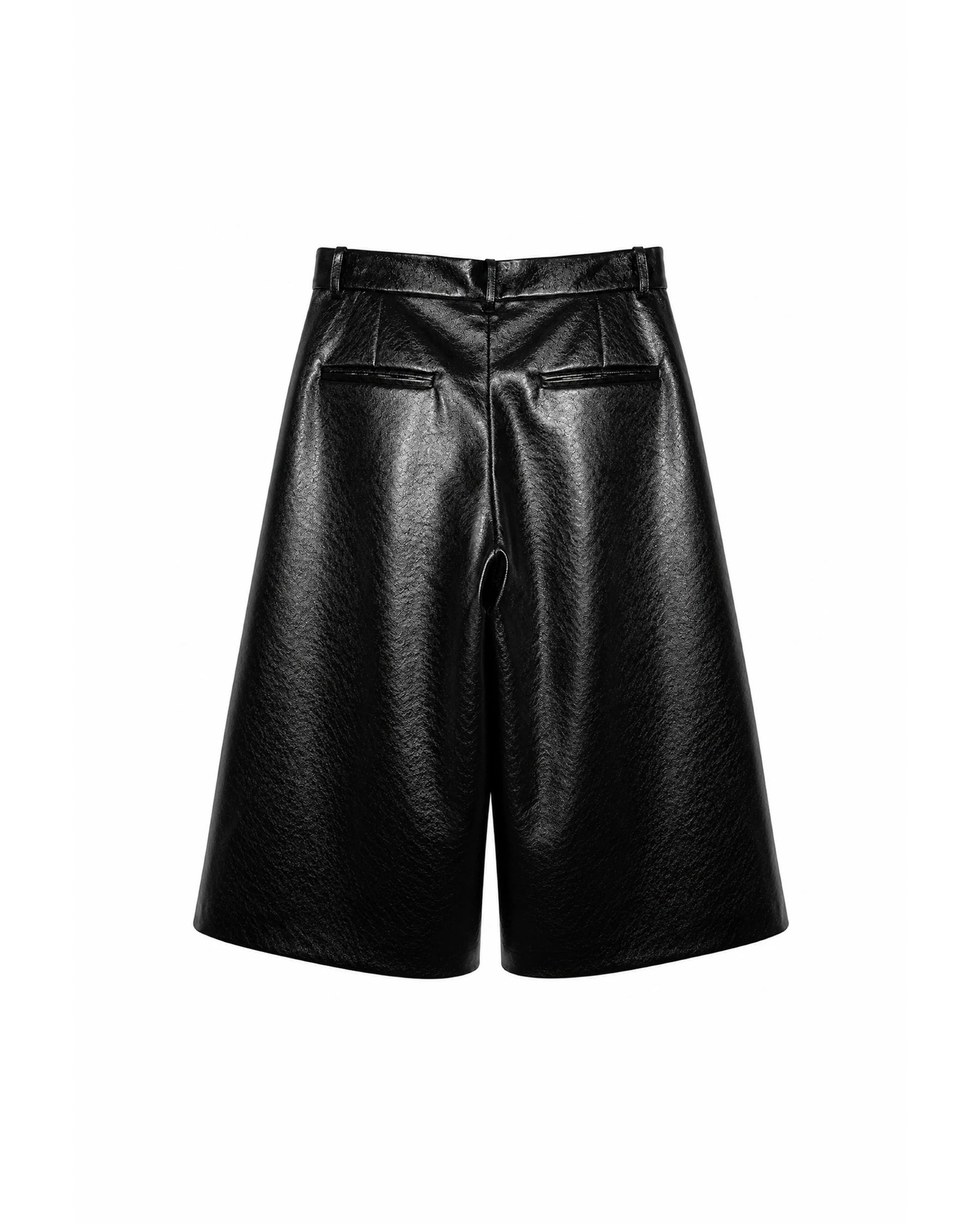 【Pre-Order】1313 SELAH / CITO ECO LEATHER SHORTS BLACK
