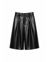 【Pre-Order】1313 SELAH / CITO ECO LEATHER SHORTS BLACK