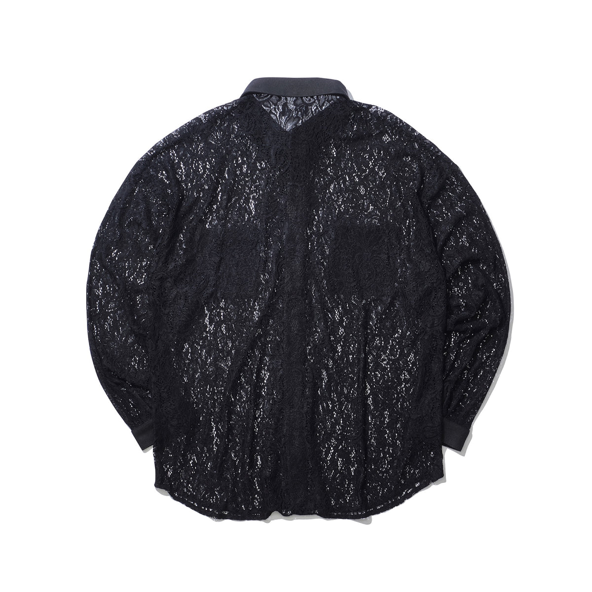 INTODUSK / LACE SHIRT BLACK
