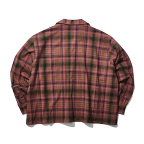 <span style="color: #f50b0b;">Last One</span> INTODUSK / DISCIPLE PLAID SHIRT ORANGE PLAID
