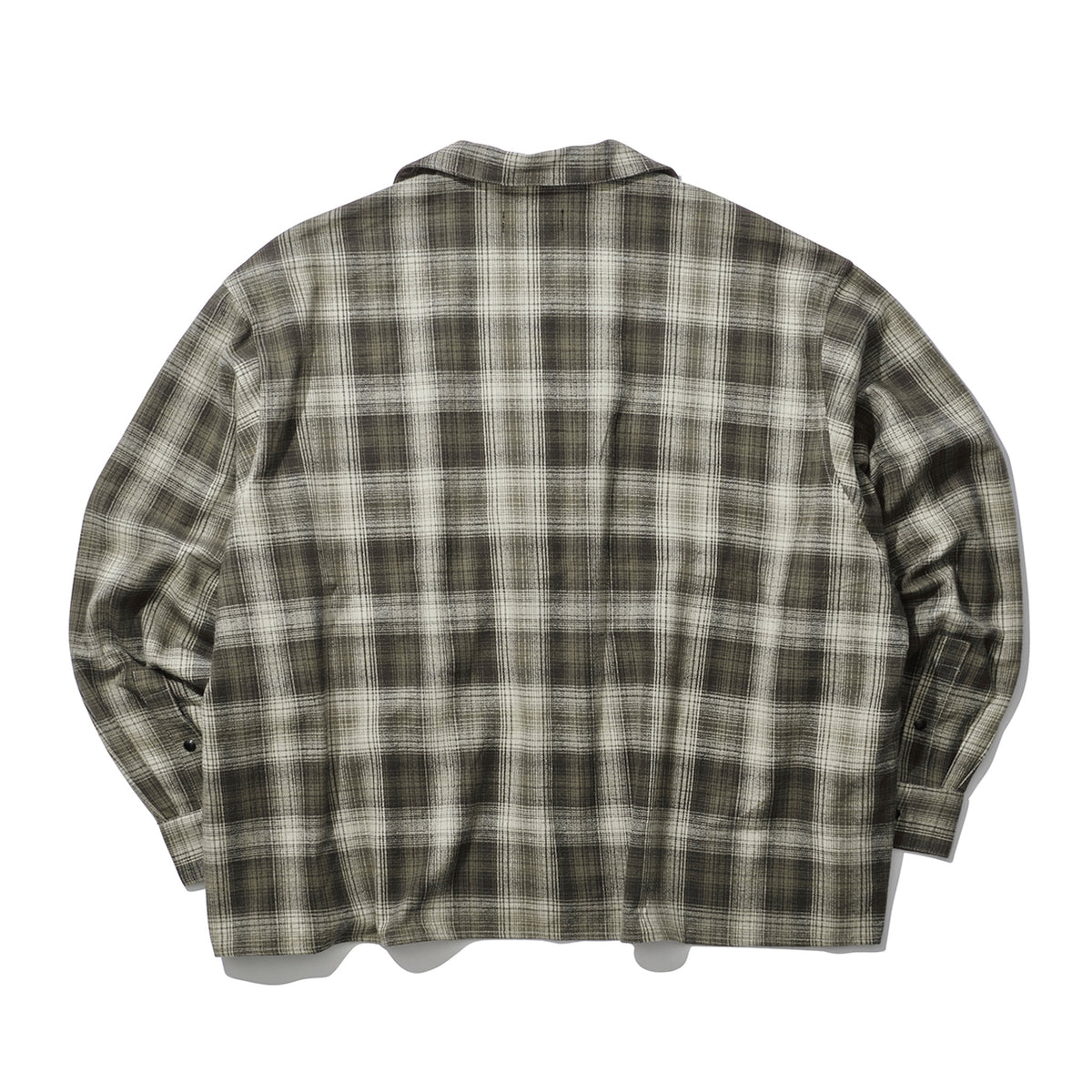 INTODUSK / DISCIPLE PLAID SHIRT BEIGE PLAID