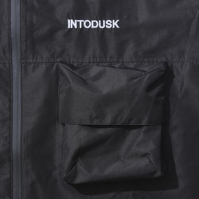 <span style="color: #f50b0b;">Last One</span> INTODUSK / SHELL COATING JACKET BLACK