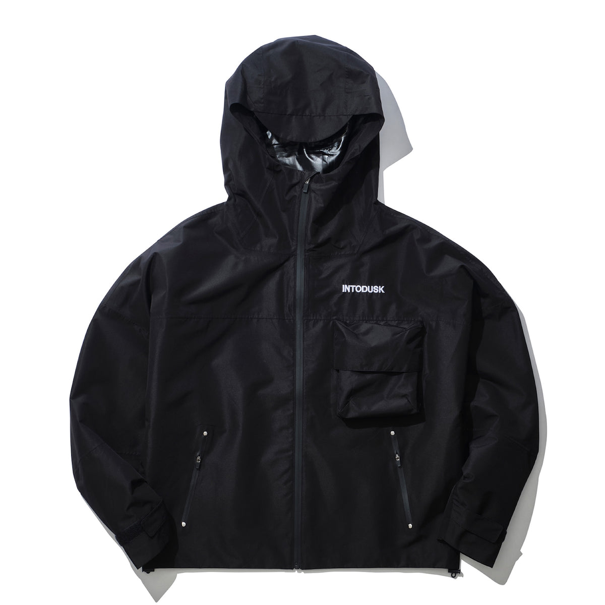 <span style="color: #f50b0b;">Last One</span> INTODUSK / SHELL COATING JACKET BLACK