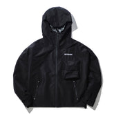 <span style="color: #f50b0b;">Last One</span> INTODUSK / SHELL COATING JACKET BLACK