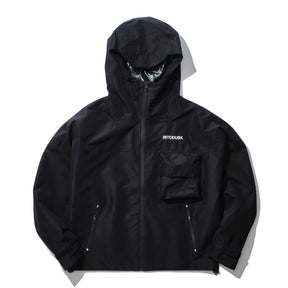 <span style="color: #f50b0b;">Last One</span> INTODUSK / SHELL COATING JACKET BLACK