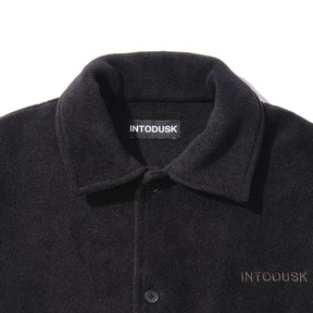 <span style="color: #f50b0b;">Last One</span> INTODUSK / WOOL COACH JACKET BLACK