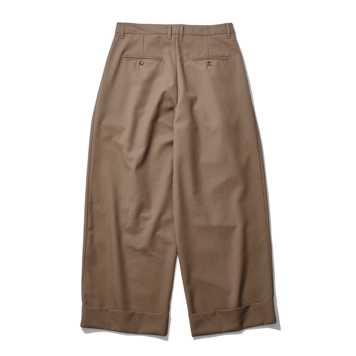 INTODUSK / HANGAR PLEATED PANT CAMEL