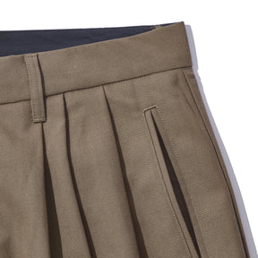 INTODUSK / HANGAR PLEATED PANT CAMEL