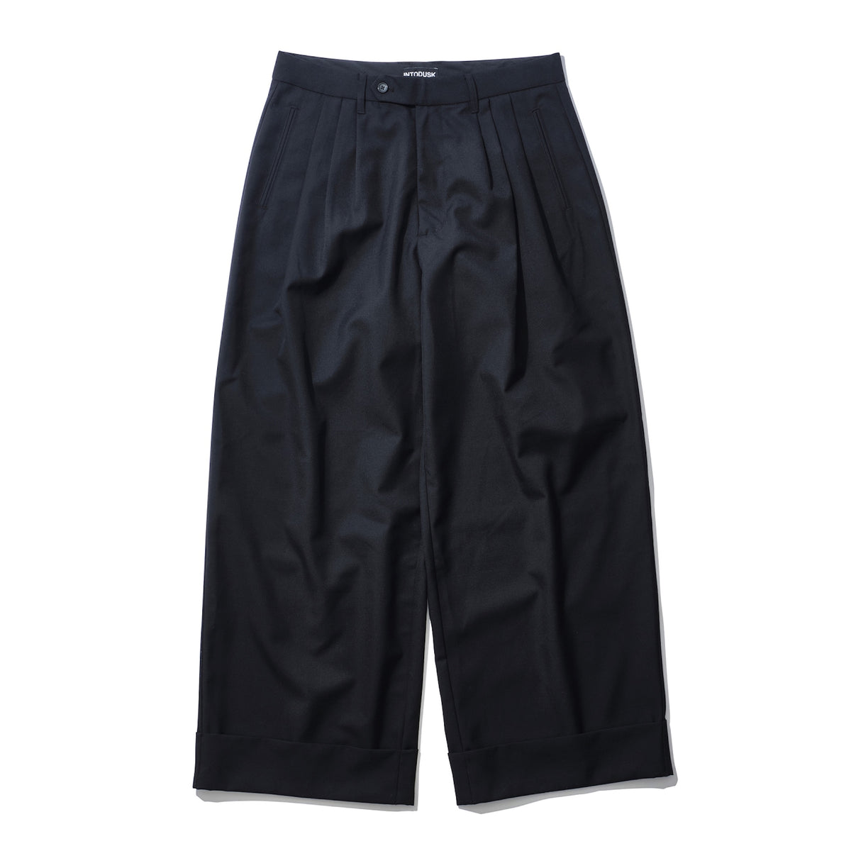 INTODUSK / HANGAR PLEATED PANT BLACK