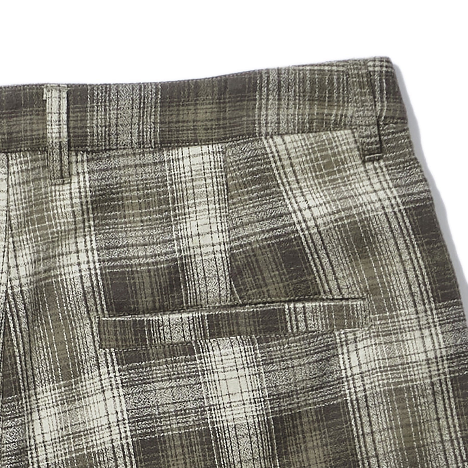 <span style="color: #f50b0b;">Last One</span> INTODUSK / TUCK PLEAT PLAID PANT BEIGE PLAID