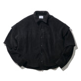 THE MAGUEY / LAYERD SLEEVES SHIRT BLACK