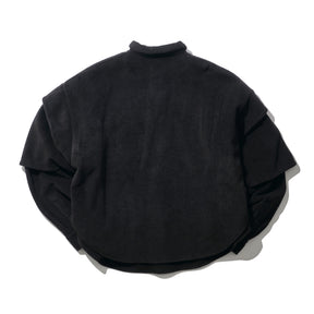 THE MAGUEY / LAYERD SLEEVES SHIRT BLACK