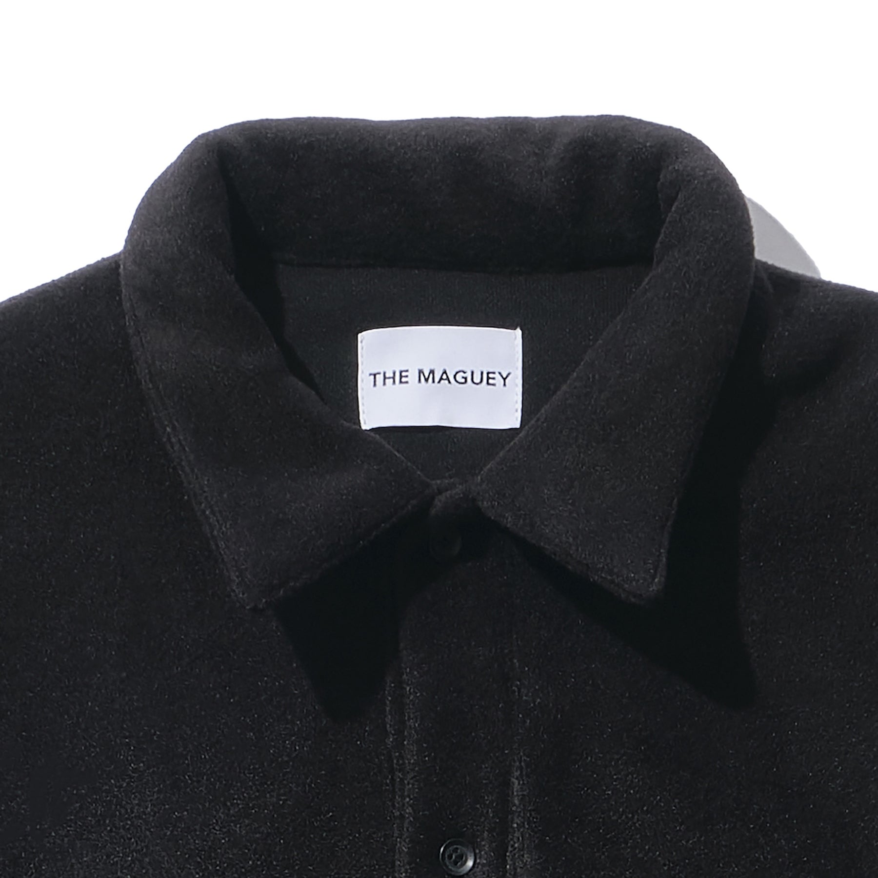 THE MAGUEY / LAYERD SLEEVES SHIRT BLACK